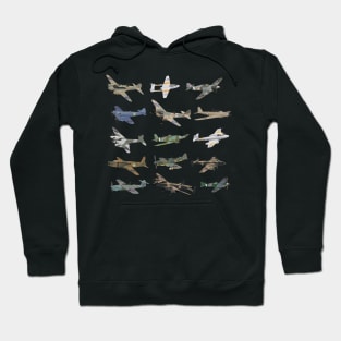 Various British WW2 Airplanes Hoodie